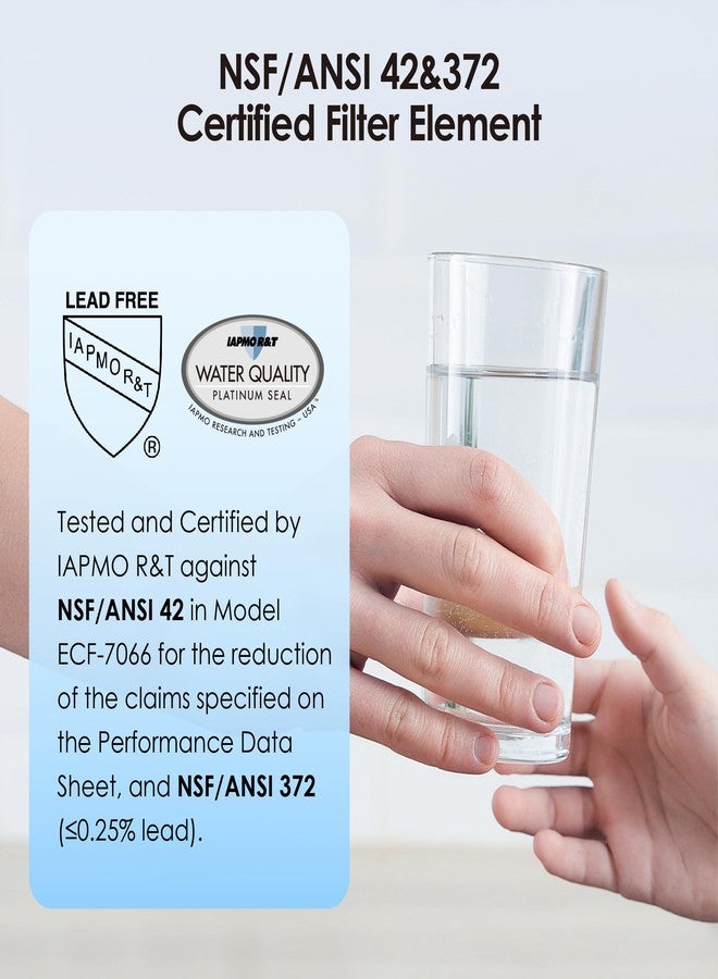 Waterdrop NSF/ANSI 42&372 Standard Gravity Water Filter, Replacement for Berkey® BB9-2® Black Filters & PF-2® Fluoride Filters, Berkey® Gravity Water Filter System and Waterdrop King Tank Series - Image 3