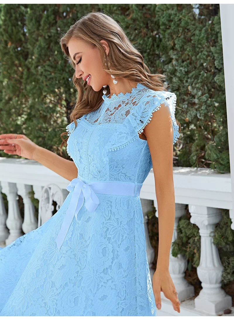 SIMPLEE Women's Summer Elegant DressLight & Comfortable Lightweight Cotton Blend Perfect for Outings
