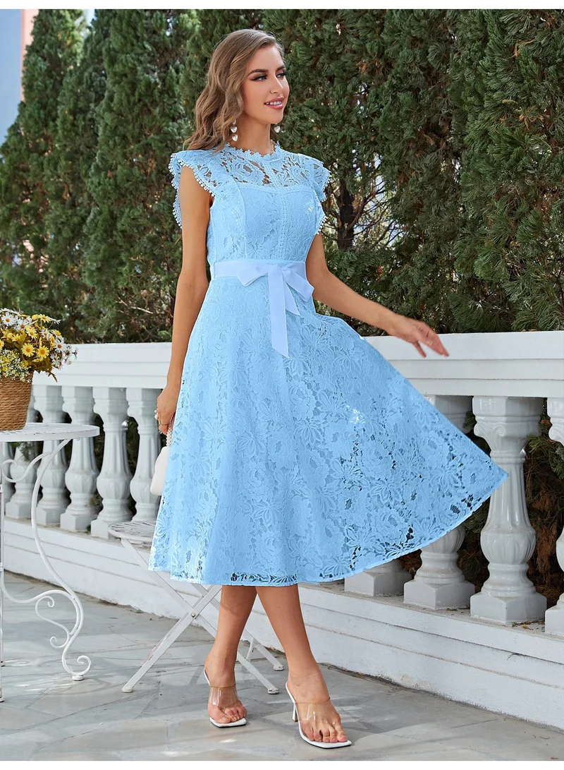 SIMPLEE Women's Summer Elegant DressLight & Comfortable Lightweight Cotton Blend Perfect for Outings