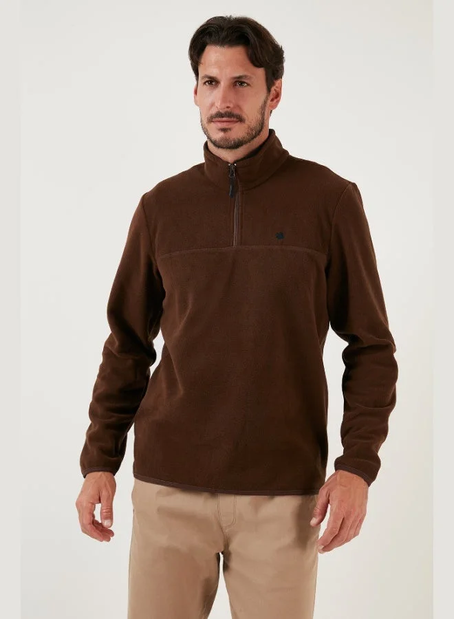 Buratti  Buratti Slim Fit Anti-Pilling Non-Pilling Bato Collar Winter Raised Polar Fleece Men's POLAR 5906001 for Men | Best Price UAE