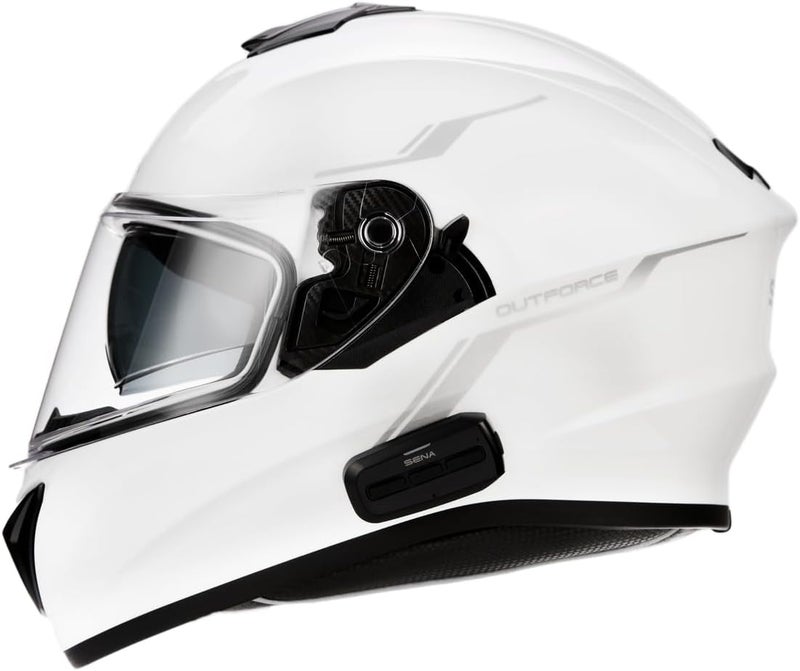 Sena OutForce DOT Full Face Motorcycle Helmet with Bluetooth Intercom - Image 3