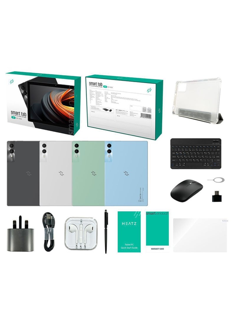 HEATZ 10.1 Inch 5G Premium Tablet H10 Green 8GB RAM 512GB ROM With Wireless Keyboard and Mouse  - Image 4