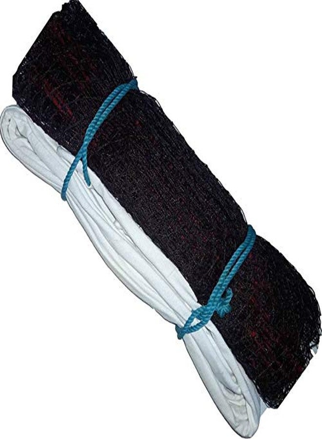 J MARQUE Cotton Badminton NET Badminton Net,Niwar Tetron 4 Side Tape Badminton Net for Indoor Outdoor Tournaments Practice Matches - Image 1