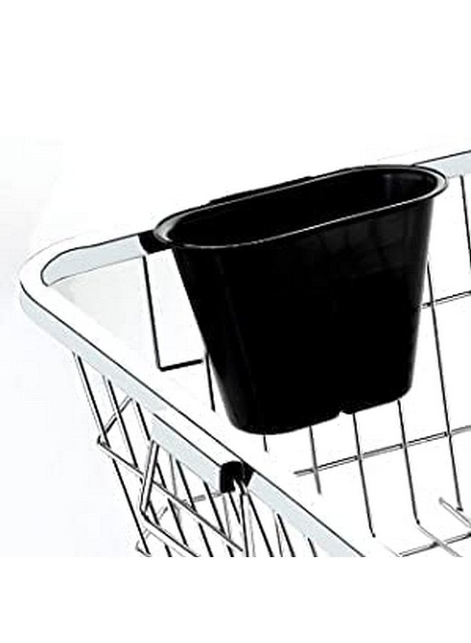Vishva 60 x 47 x 23 Cm Stainless Steel Dish Drainer Rack Utensil Drying Stand for Kitchen Plate Rack Bartan Basket Sink Counter Top Dish Drainer Rack Drainer Basket Steel With 2 Pic Spoon Stand - Image 3