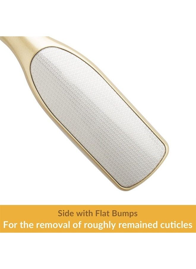 FOOTINSOLE.COM - Dual Sided Foot Files Callus Remover (Gold) - Image 1