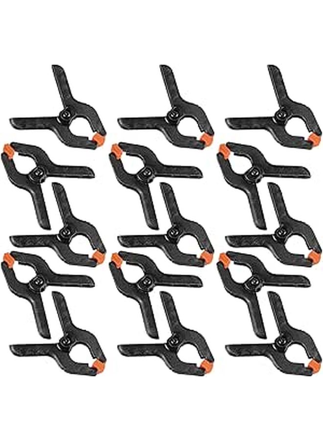 Artibetter 50 Pack 2 Inch Heavy Duty Plastic Spring Clamps for Photo Backdrop - Image 1