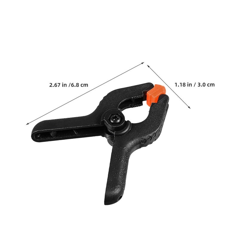 Artibetter 50 Pack 2 Inch Heavy Duty Plastic Spring Clamps for Photo Backdrop - Image 3