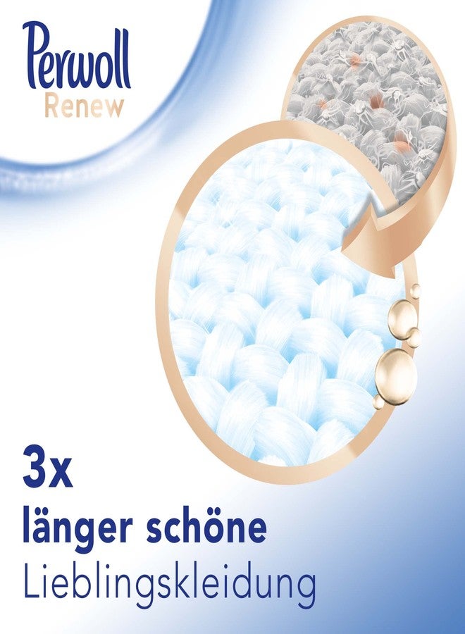 Perwoll Renew und Repair Weiß und Faser Feinwaschmittel, 24 (1x 24) Waschladungen, für weiße Wäsche - Image 3