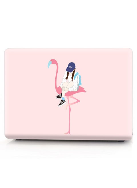 For Huawei Notebook Protective Case Matebook13s 14 Is X-pro Painted Printing Pro16.1-Color:KZ-411 Flamingo Girl-Applicable Model:matebook 14