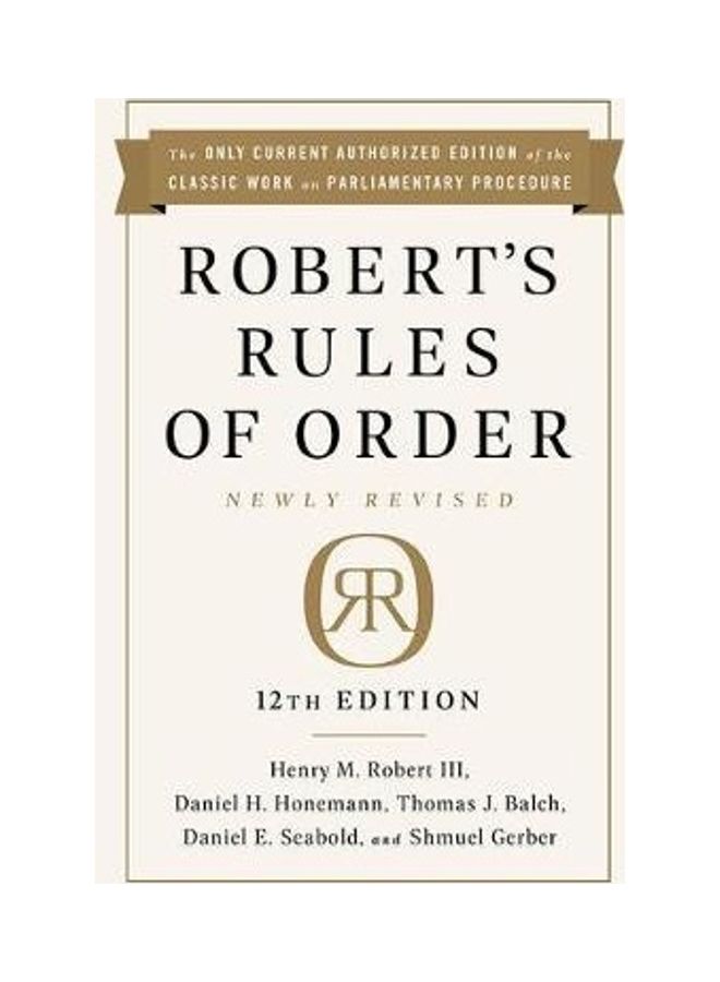 Robert's Rules Of Order - Image 2