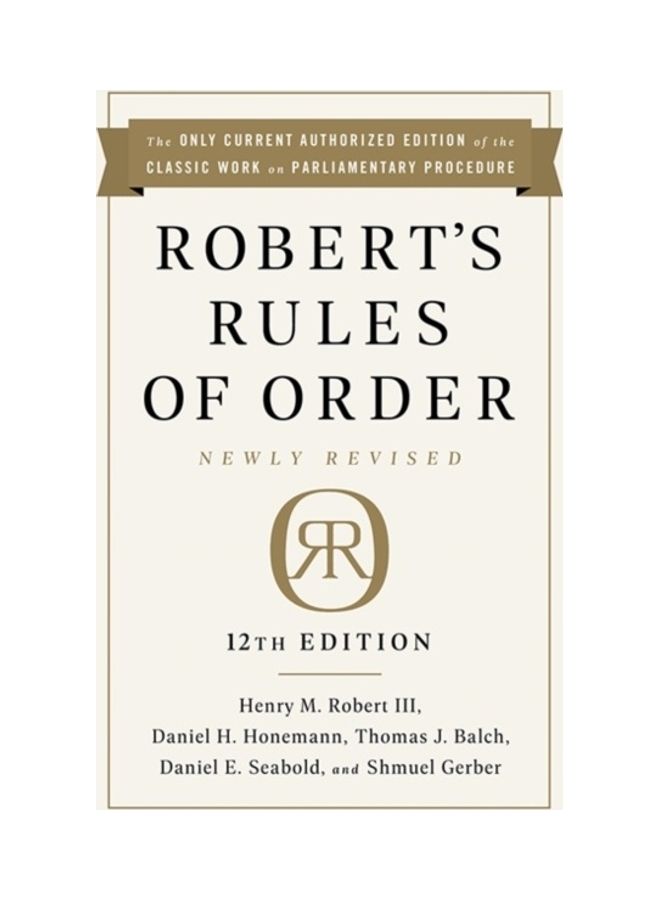 Robert's Rules Of Order - Image 3