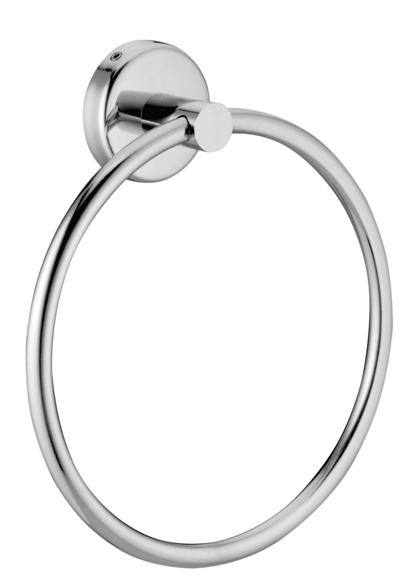 AGMECO Towel Ring Stainless Steel for Bathroom/Wash Basin/Napkin-Towel Hanger (Pack of 1) - Image 1