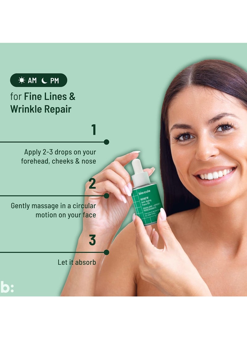 Biocule Biocule RENEW Anti Aging Face Oil 15ml  - Image 3