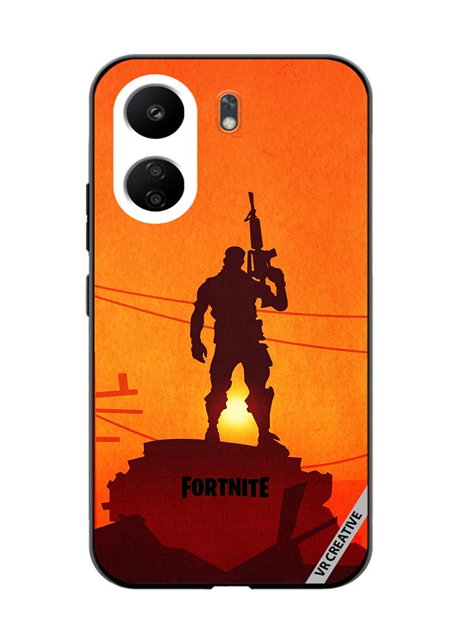 VR CREATIVE Protective Case Cover For Xiaomi Redmi 13C Fortnite Dave Design Multicolour - Image 1