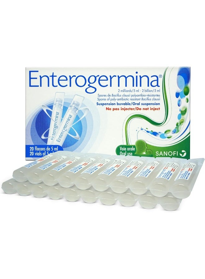 Enterogermina 2 Billion (20 Vials) - Image 1