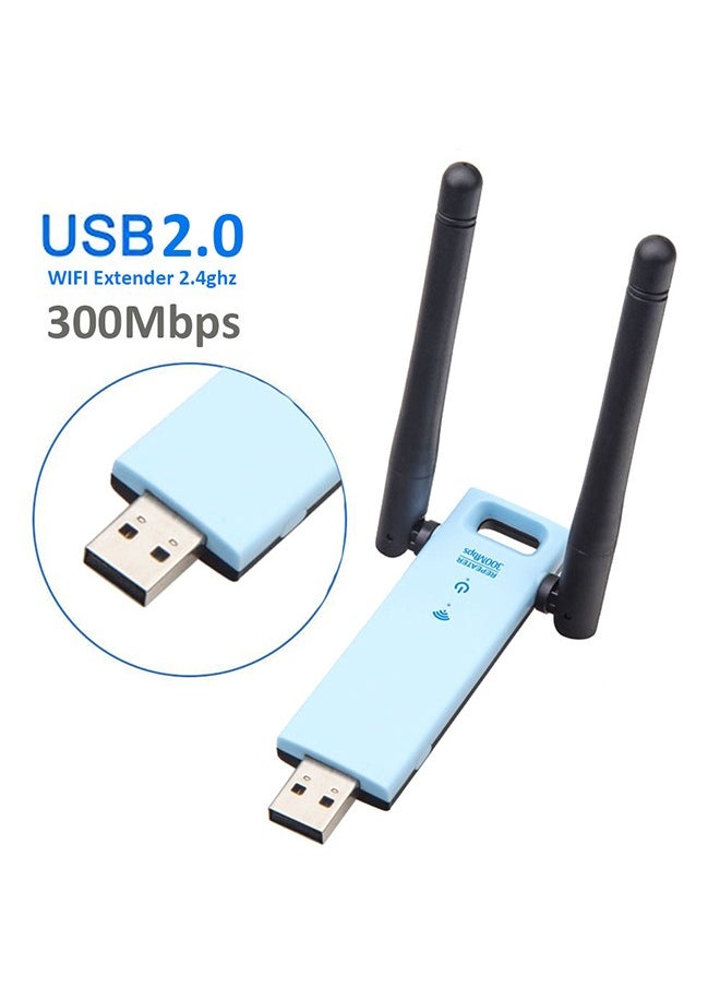Generic USB Wireless Repeater，300Mbps Range Extender Repeater，WIFI Amplifier，Mini Compact Internet Booster for Home  - Image 2