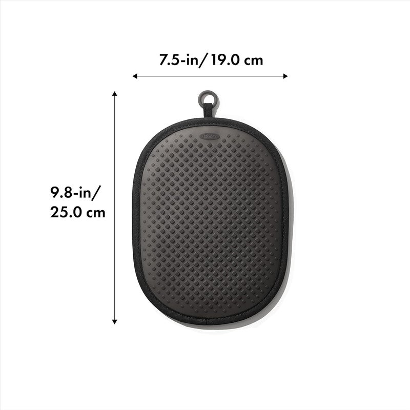 OXO OXO Good Grips Silicone Pot Holder  Black  - Image 2