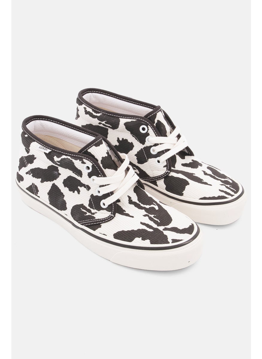 VANS - Women Chukka 49 Dx Skate Shoes, White/Black - Image 1