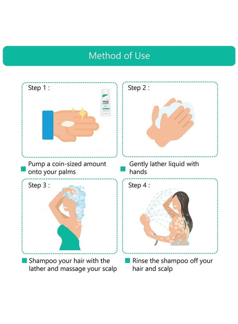 Sebamed شامبو تخفيف جفاف الجلد الشديد 200 مل - Image 5