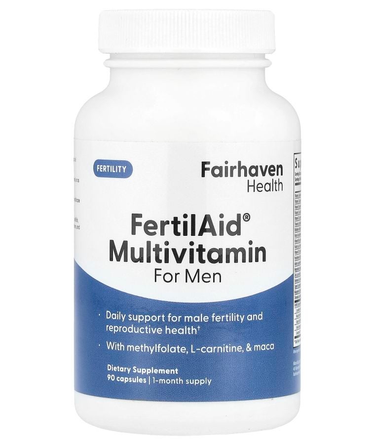 fairhaven health FertilAid® Multivitamin for Men 90 Capsules