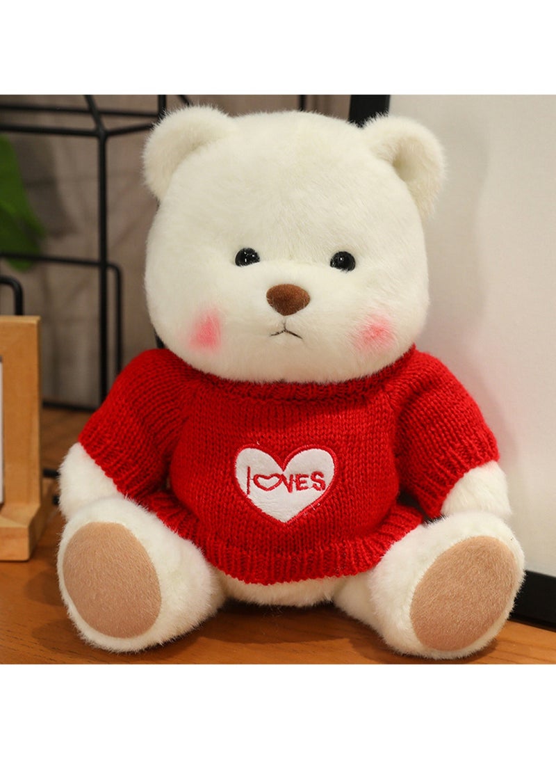 30 CM Cute Cartoon Bear Plush Toy Soft Stuffed Movable joints Doll For Girls And Boys All Ages Gift（Style 18） - Image 3
