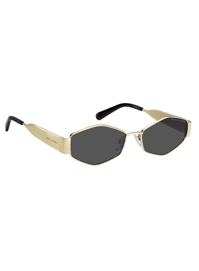 Marc Jacobs MARC 496/SHINY RHL Women's Full Rim Hexagonal Sunglasses - Lens Size: 55 mm - Image 3