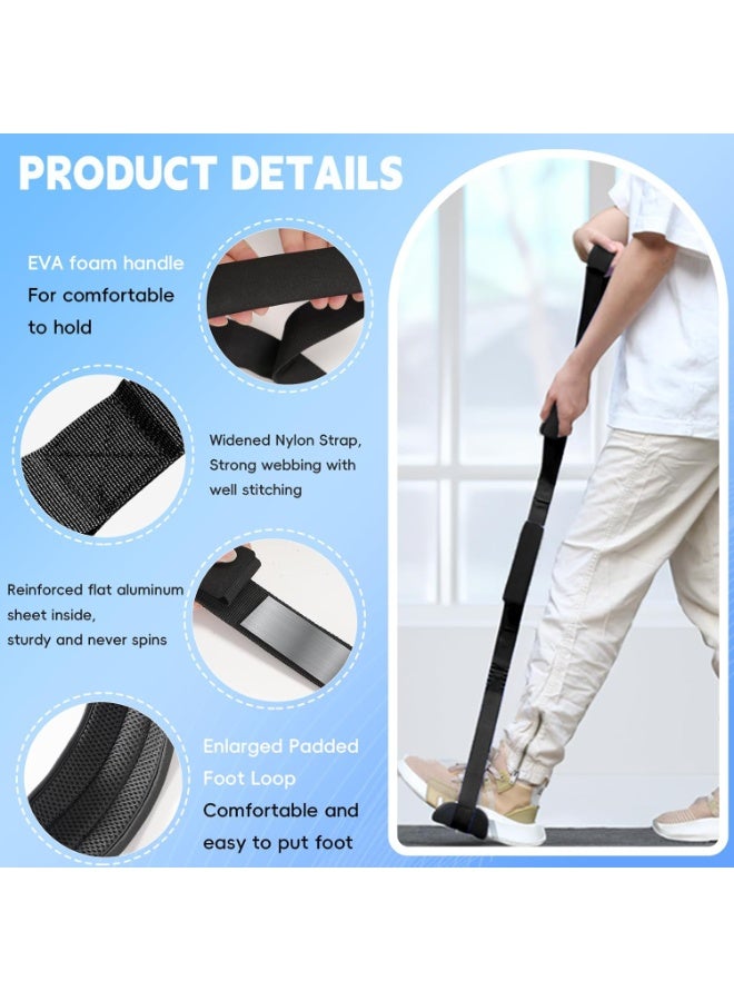 Bukela 42 Inch Long Leg Lifter, Rigid Leg Lifter Strap With EVA Handgrips &Foot Loop, Leg Lifter After Hip Replacement&Knee Surgery Recovery Aids Kit,Leg Lifters Getting Legs In And Out Of Bed, Car, Wheelchair - Image 5
