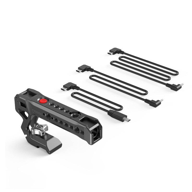SMALLRIG Top Handle with Record StartStop Remote Trigger for ARRI 3816 Hole Compatible with Sony A7 III FX3 A6600 for Canon R5II R5C for FUJIFILM XH2S XT5 for Panasonic S5 II GH5 - Image 2