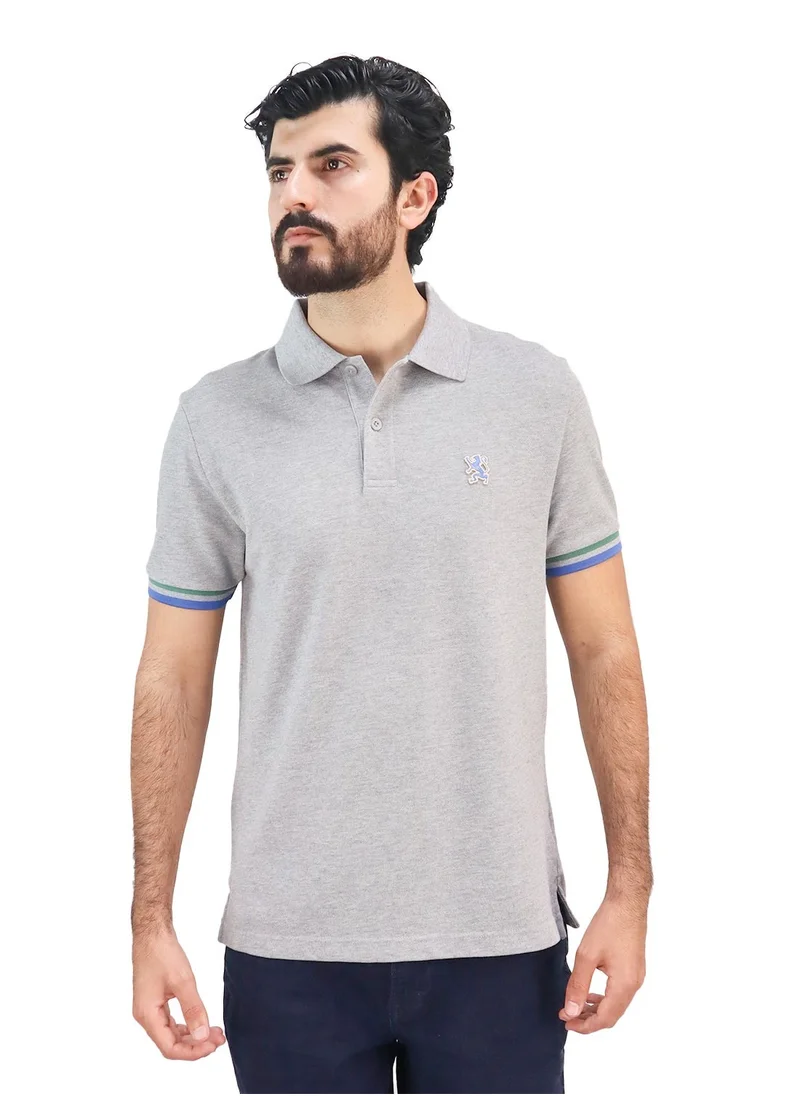 GIORDANO Men's Performance Polo Grey