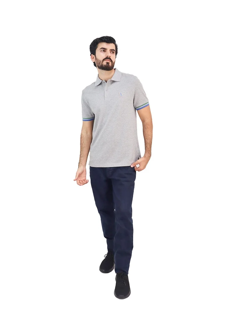 GIORDANO Men's Performance Polo Grey