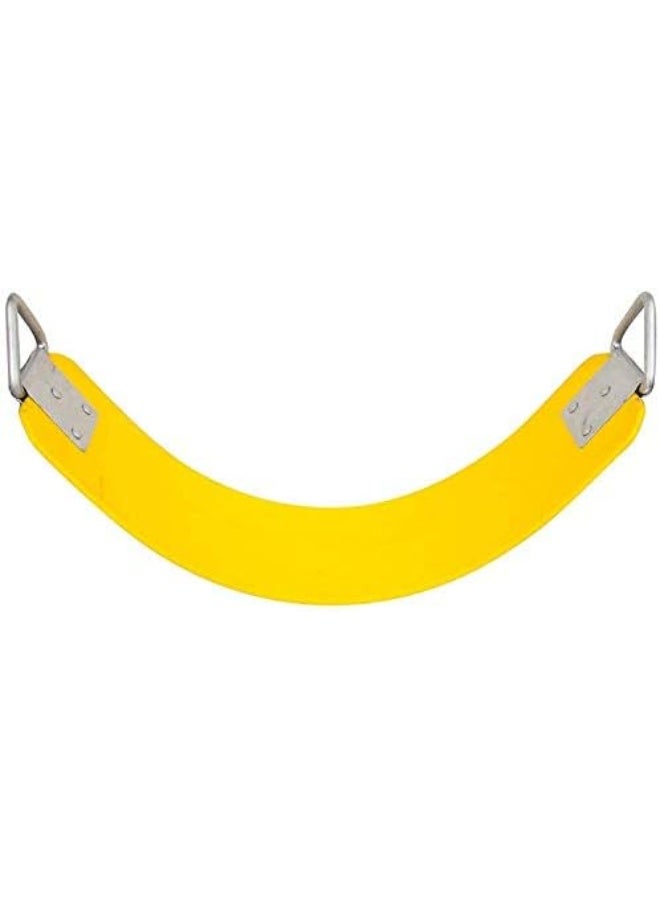 Rainbow Toys RBW TOYS Swing Seat with Metal Hook Yellow, 300kg /660 LB Weight Limit rbw13125yt. Extra Duty Swing Seat Complete Set. - Image 3