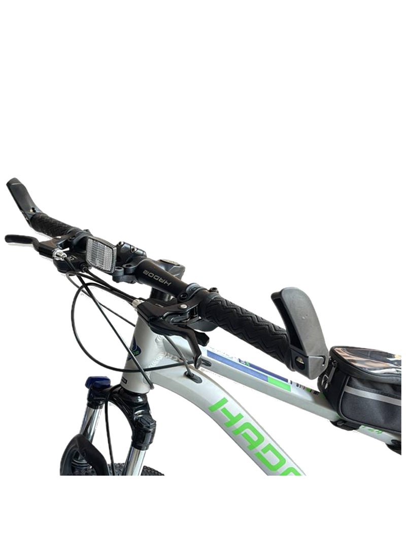 HADOR Steer Aluminum Frame 21-Speed Front Assistant Bike, 24-Inch Size, Green&silver - Image 2