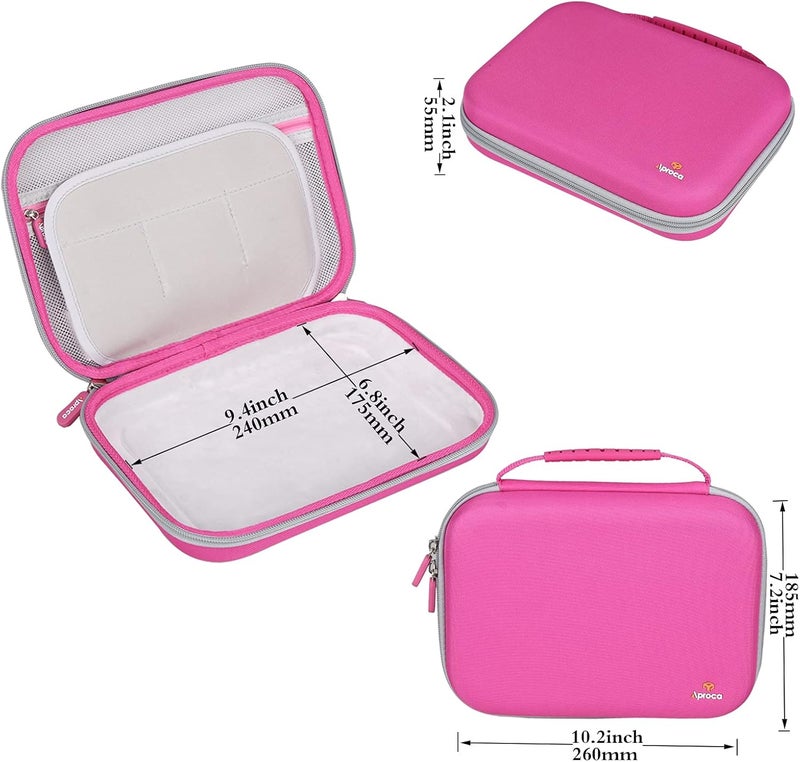 Aproca حافظة سفر صلبة وردية من أبركا لجهاز ليبفروغ ليبباد ألتيميت أكاديمي للأطفال - Image 5
