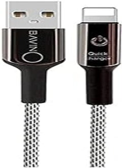 BAVIN CB-157 Nylon Braided Quick Charging Cable for USB Lightning/iOS (2.4A)