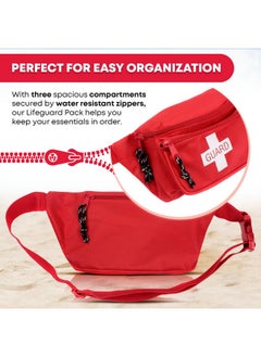 Ever Ready First Aid Ever Ready First Aid Fanny Pack/Hip Pack (Fanny Pack With Whistle)  - Image 4