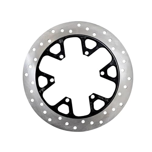 VTRUST Rear Brake Disc Plate Compatible for Royal Enfield Classic 350, Hunter 350 & Meteor 350 | Heavy Duty Stainless Steel Rear Disc Rotor | High Performance Brake Disc for Smooth & Reliable Braking - Image 1