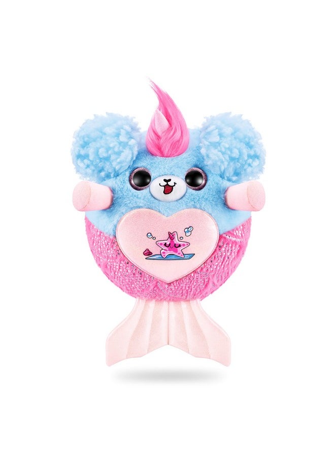 Rainbocorns Mermaidcorn (Puppy) By Zuru, Collectible Plush, Mermaid Surprises, Cuddle Plush Stuffed Animal, Surprise Egg, Stickers, Magic Sands & Bubble Mixture, For Girls 3+ Up  - Image 2