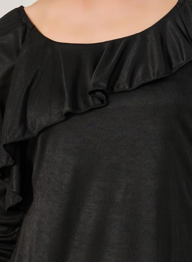 ستايلي فستان بكشكشة متدرجة - Image 4