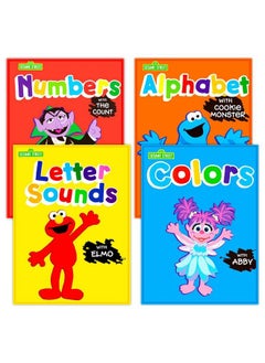 Bendon Publishing Sesame Street Coloring Book Super Set ~ 5 Book Bundle With Coloring And Learning Activities Stickers More Featuring Elmo Cookie Monster Big Bird  - Image 5