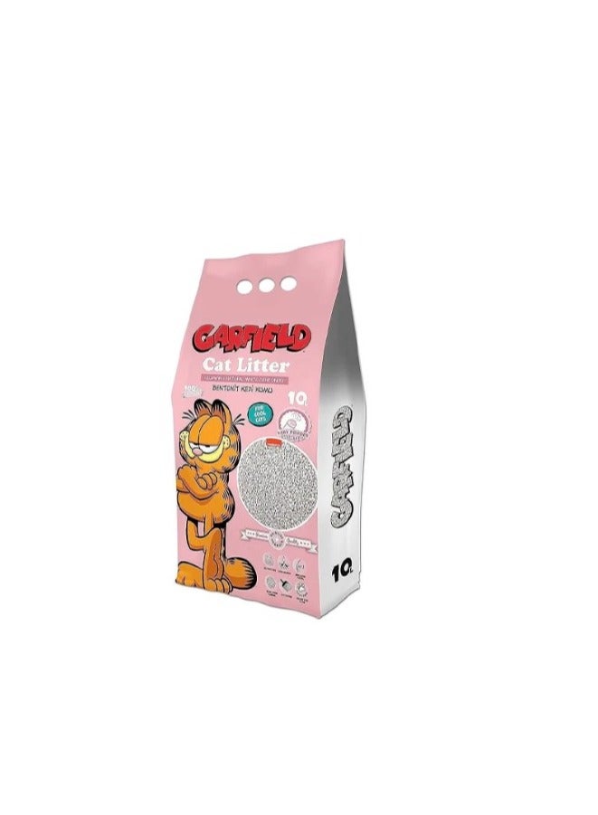 White Bentonite Clumping Cat Litter Baby Powder Scent10 L