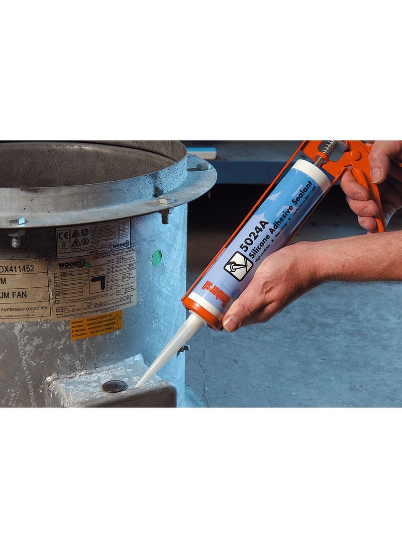 امبيرسيل AMBERSIL® 5024A Silicone Sealant Trans 310ML سيليكون لاصق ومانع تسرب عالي الأداء للأعمال الزجاجية والمعادن - Image 2