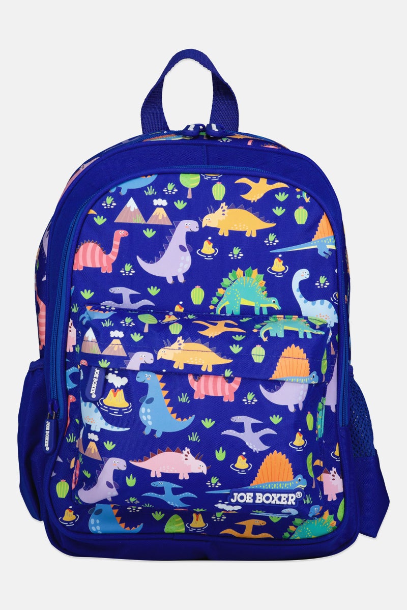 Joe Boxer Kids Boy Graphic Print Backpack, Multicolor - Image 1