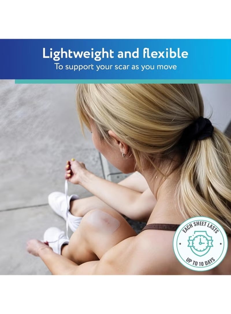 scaraway Clear Silicone Scar Sheets, White, 6 Count - Image 5