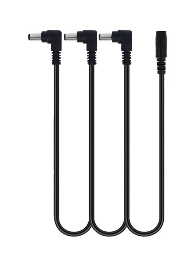 SOLDOUT Daisy Chain 1 to 3 5 6 8 Ways Guitar Effects Pedal Accessories Power Supply Cable for 9V DC Adapter Plug (3 Way)  - Image 1