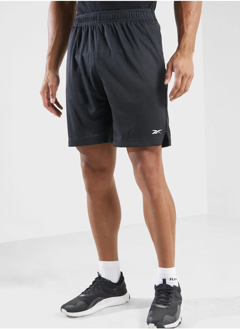 Reebok Logo Knitted Shorts