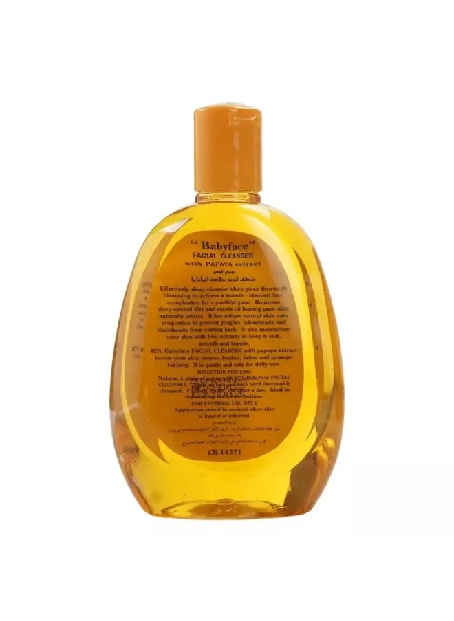 RDL RDL Babyface Facial Cleanser with Papaya Extract- 250ml  - Image 2