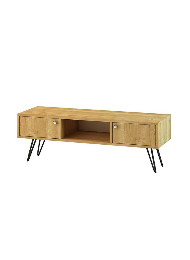 DANUBE HOME Savino TV Cabinet For Up To 55 Inches TV Multifunctional Home Theater TV Rack Brown 120x40x40 cm  - Image 3