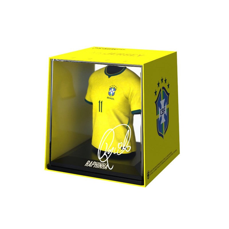 FanCollex - Raphinha  ( Brazil )  -  Home Jersey 2026 Collectible Miniature - Image 1