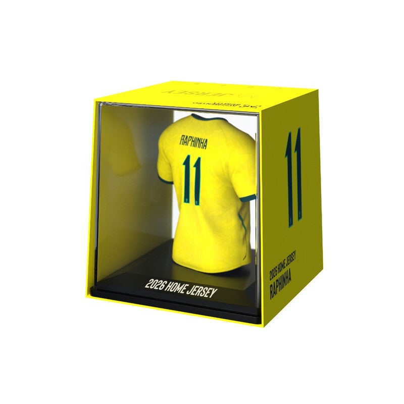 FanCollex - Raphinha  ( Brazil )  -  Home Jersey 2026 Collectible Miniature - Image 2