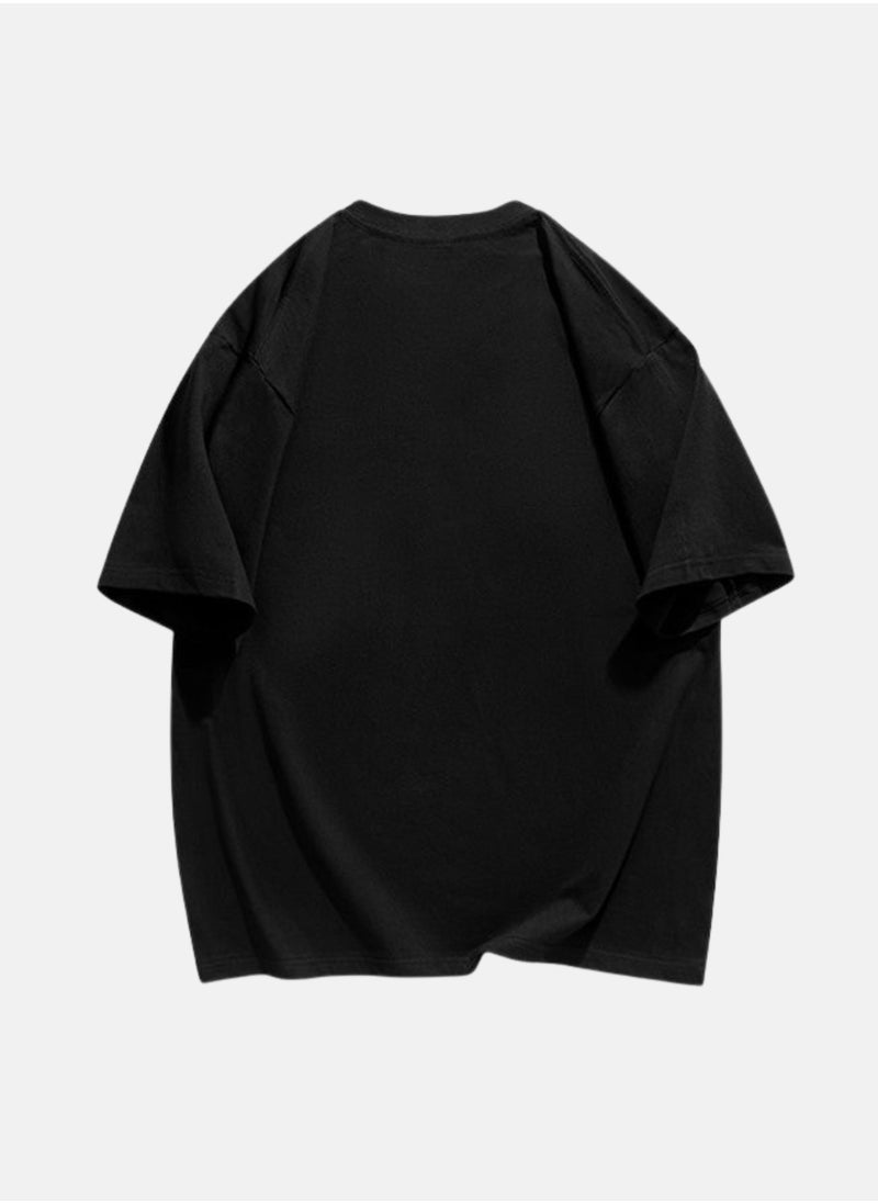 Thirty-One CRFFZ Printed Black Unisex Oversized T-shirt  - Image 2